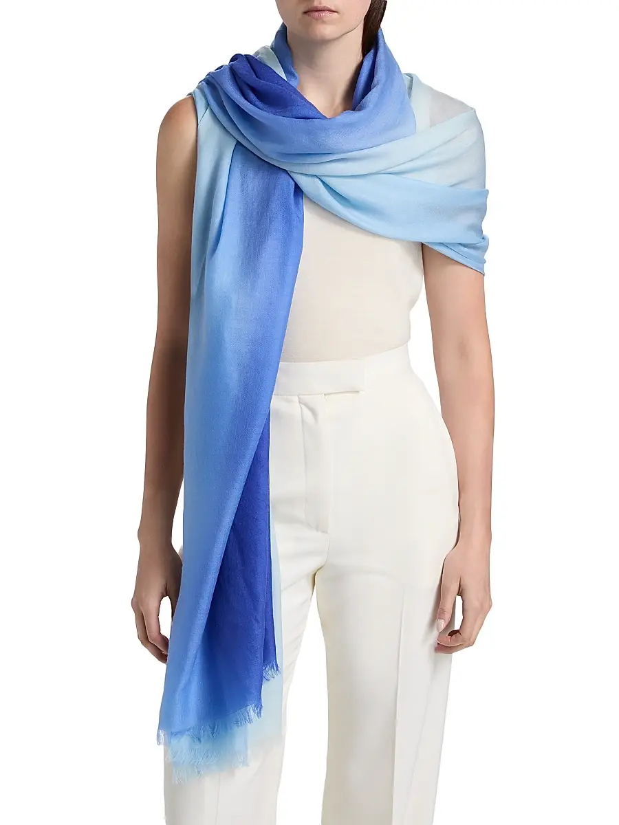 Sofia Cashmere Women's Ombré CashmereScarf | Thumbnail 3