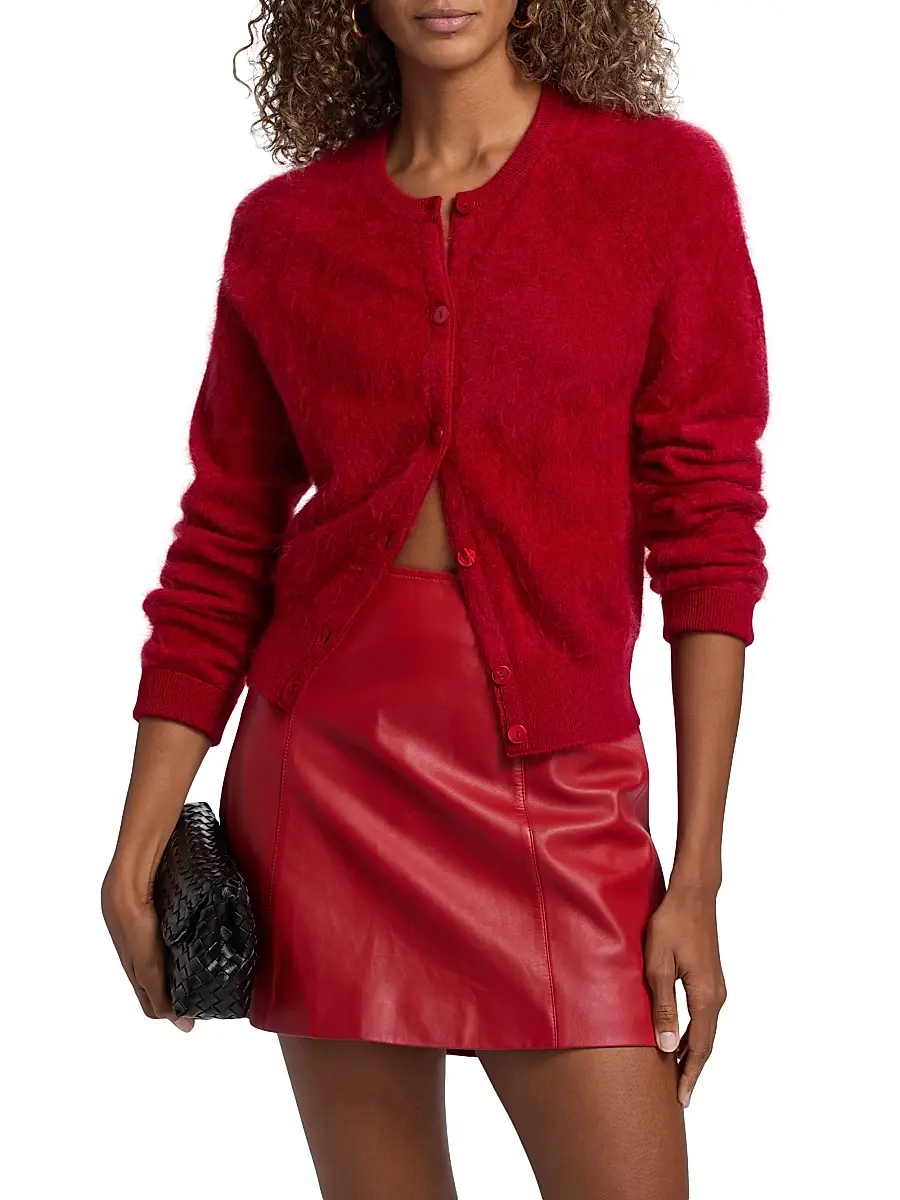 Cami NYC Women's Dorian Cashmere Crewneck Cardigan | Thumbnail 3 Cami NYC Women's Dorian Cashmere Crewneck Cardigan | Thumbnail 3