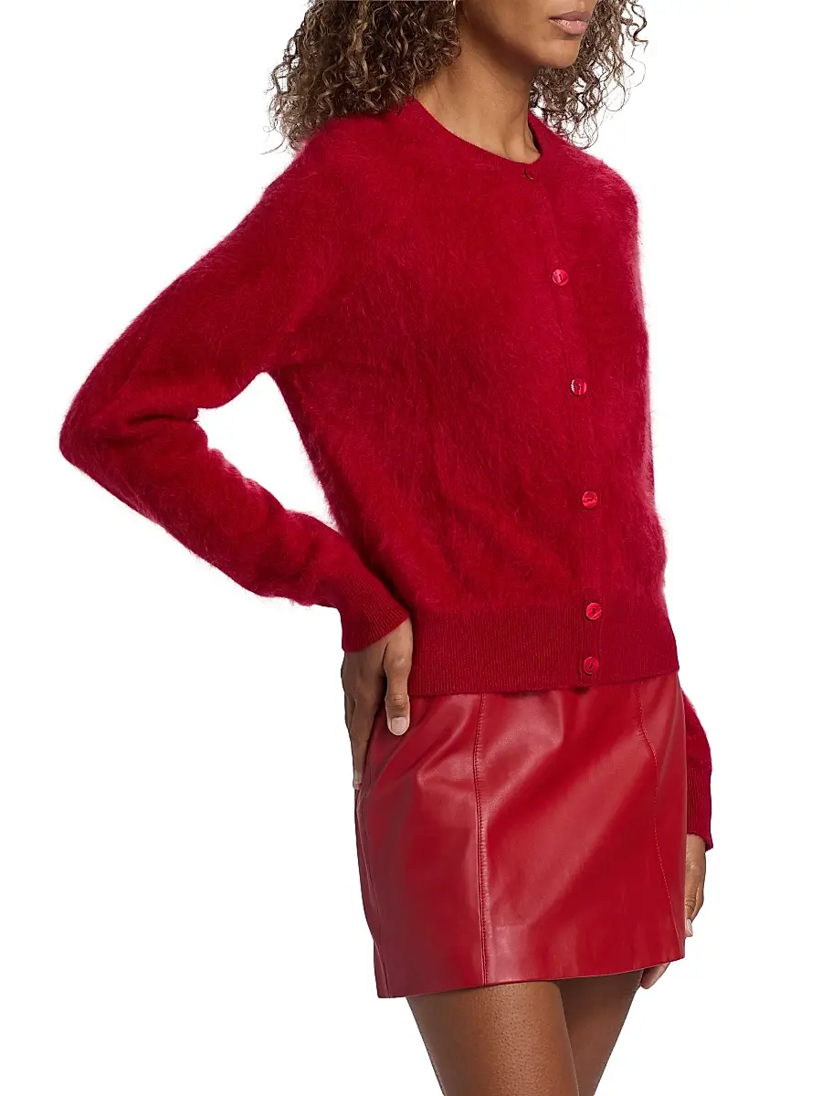Cami NYC Women's Dorian Cashmere Crewneck Cardigan | Thumbnail 4 Cami NYC Women's Dorian Cashmere Crewneck Cardigan | Thumbnail 4