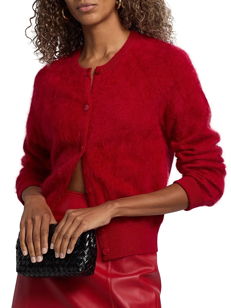 Cami NYC Women's Dorian Cashmere Crewneck Cardigan | Thumbnail 6 Cami NYC Women's Dorian Cashmere Crewneck Cardigan | Thumbnail 6