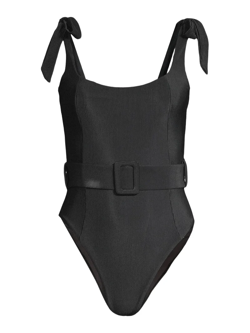 BEACH RIOT Women's Sydney Ribbed One-Piece Swimsuit