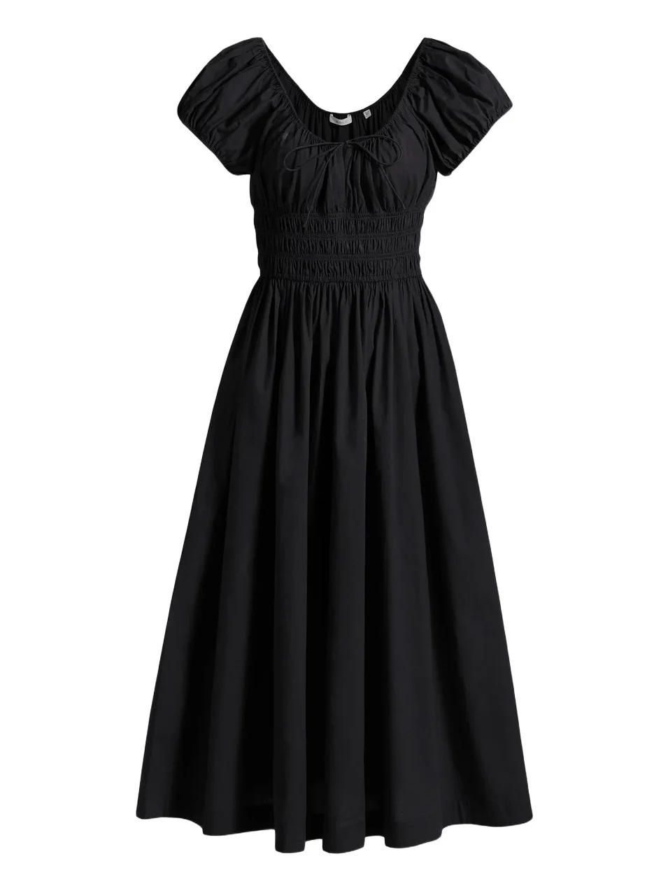 Women's Quinn Cotton Shirred Midi-Dress
