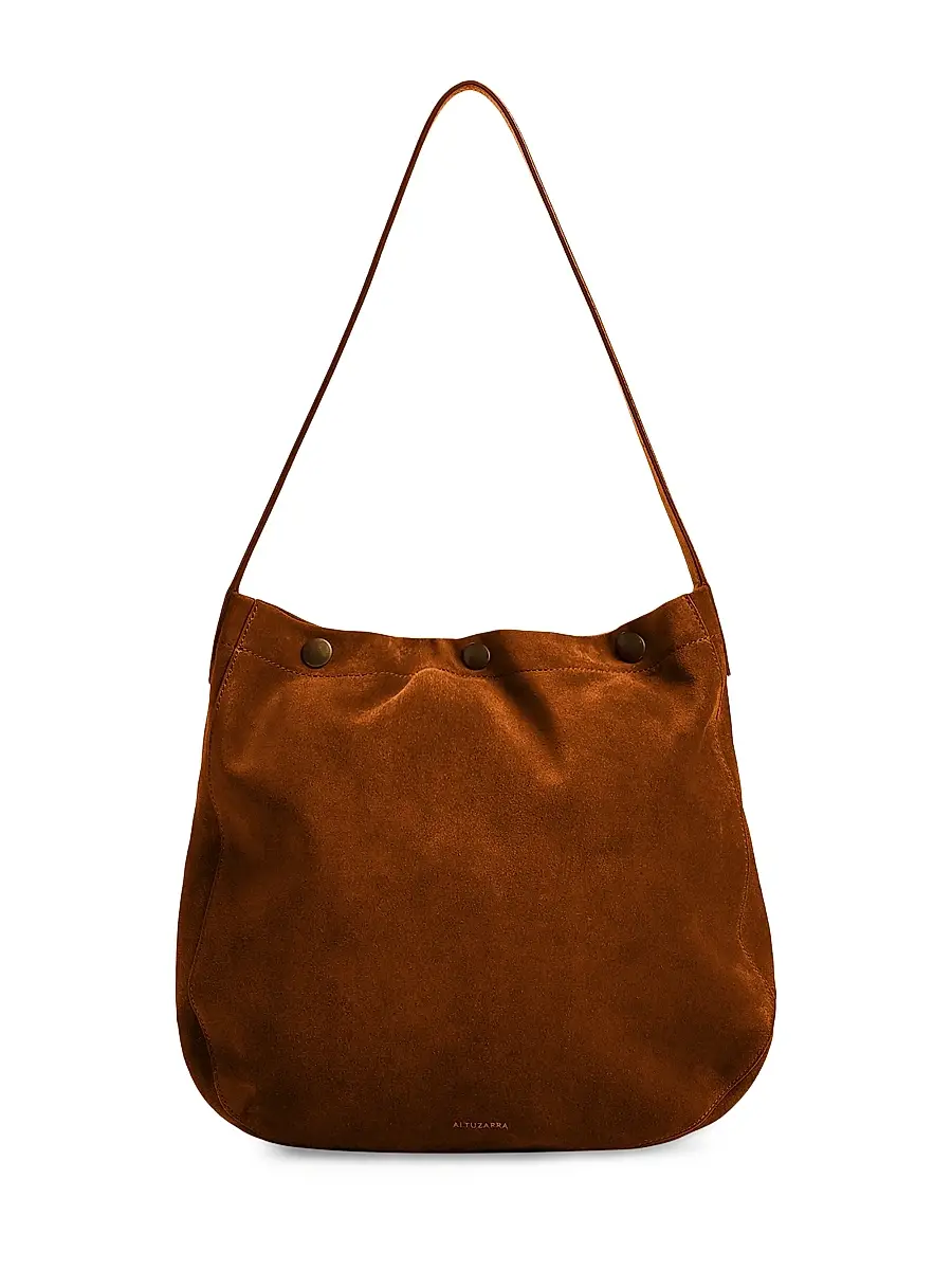 Altuzarra Women's Small Suede Hobo Bag | Image 1 Altuzarra Women's Small Suede Hobo Bag | Image 1