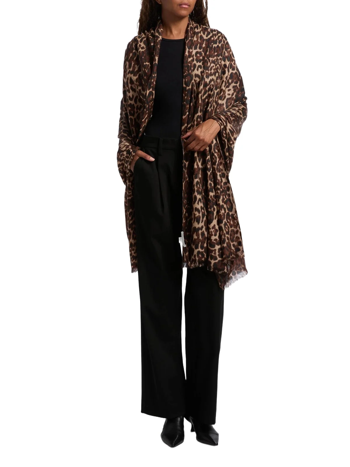 Women's Leopard Cashmere Scarf Women's Leopard Cashmere Scarf