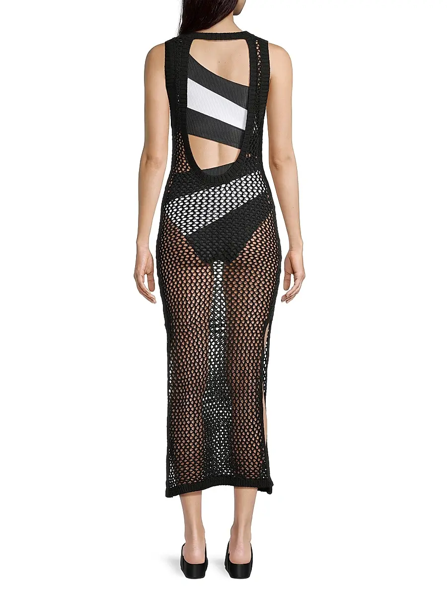 BEACH RIOT Women's Holly Net Cover-Up Midi-Dress | Thumbnail 5 BEACH RIOT Women's Holly Net Cover-Up Midi-Dress | Thumbnail 5