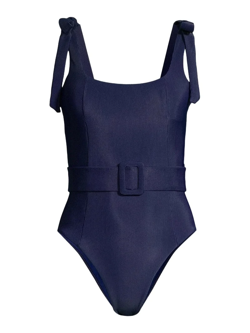 BEACH RIOT Women's Sydney Ribbed One-Piece Swimsuit