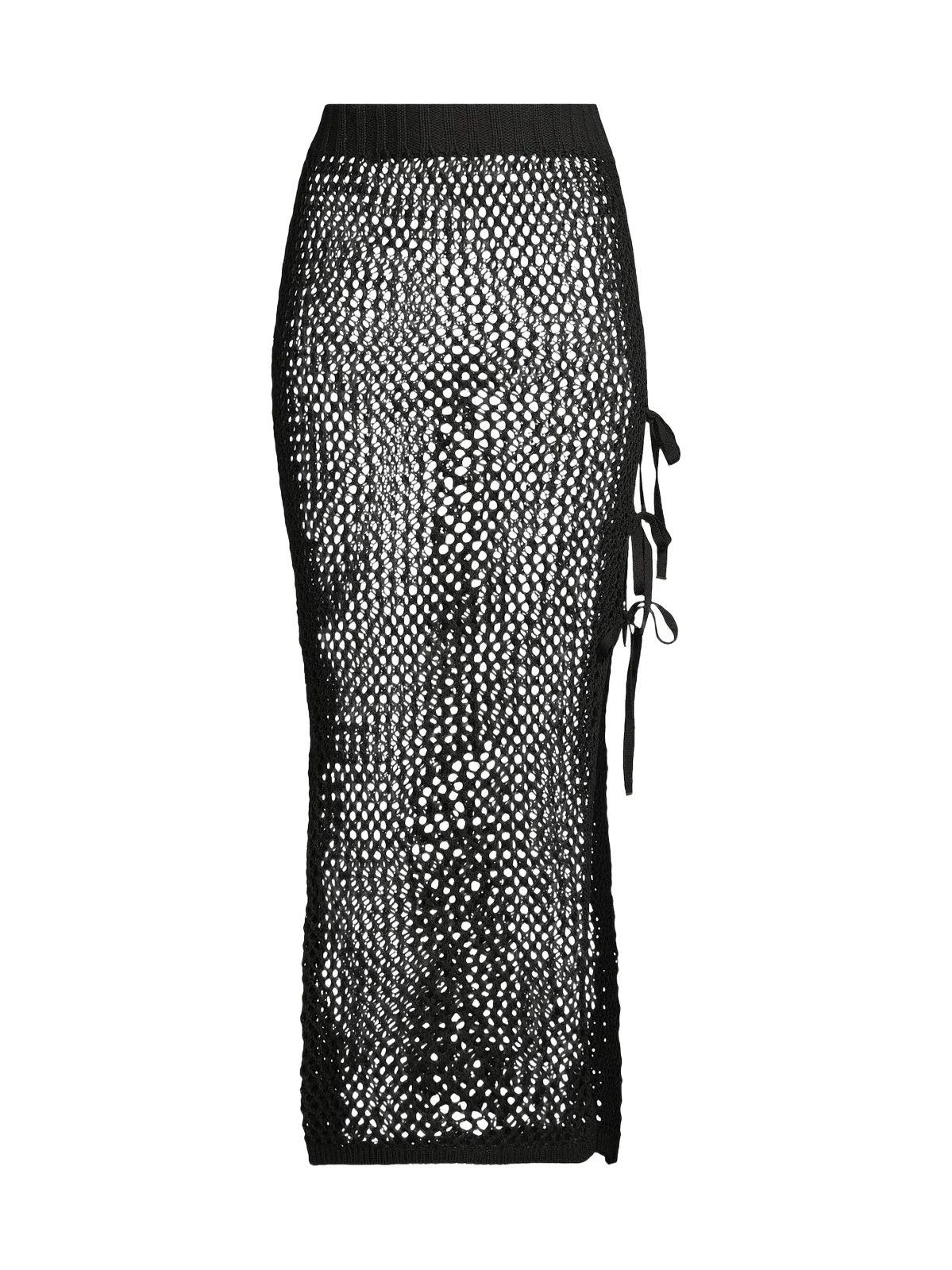 BEACH RIOT Women's Deborah Netted Cotton Maxi Skirt