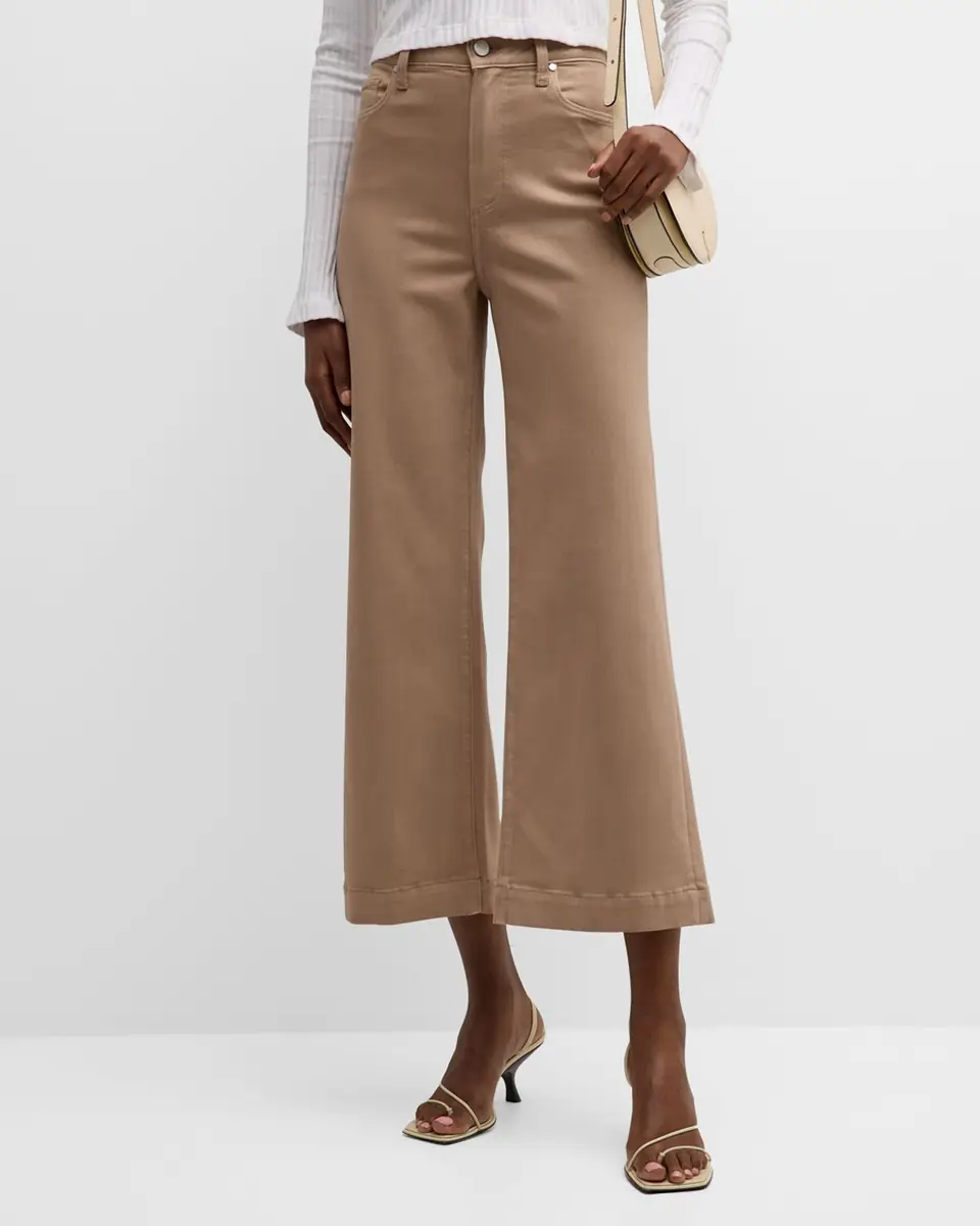 PAIGE Anessa Wide-Leg Crop Jeans | Thumbnail 4 PAIGE Anessa Wide-Leg Crop Jeans | Thumbnail 4