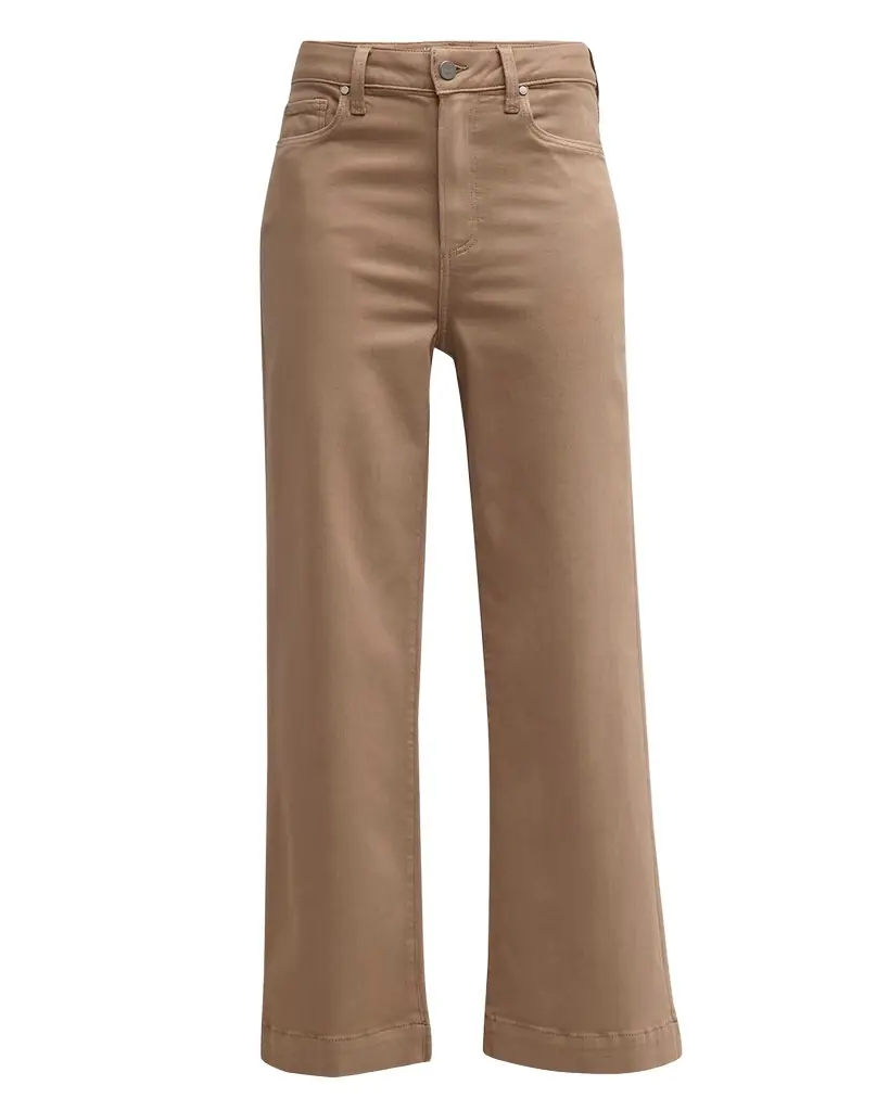 PAIGE Anessa Wide-Leg Crop Jeans | Image 1 PAIGE Anessa Wide-Leg Crop Jeans | Image 1