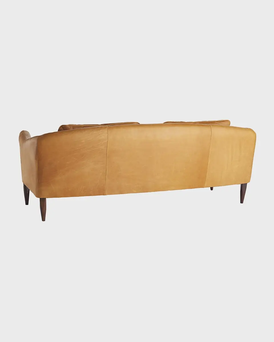 Arteriors Vincent Leather Sofa 80.5" | Thumbnail 3 Arteriors Vincent Leather Sofa 80.5" | Thumbnail 3