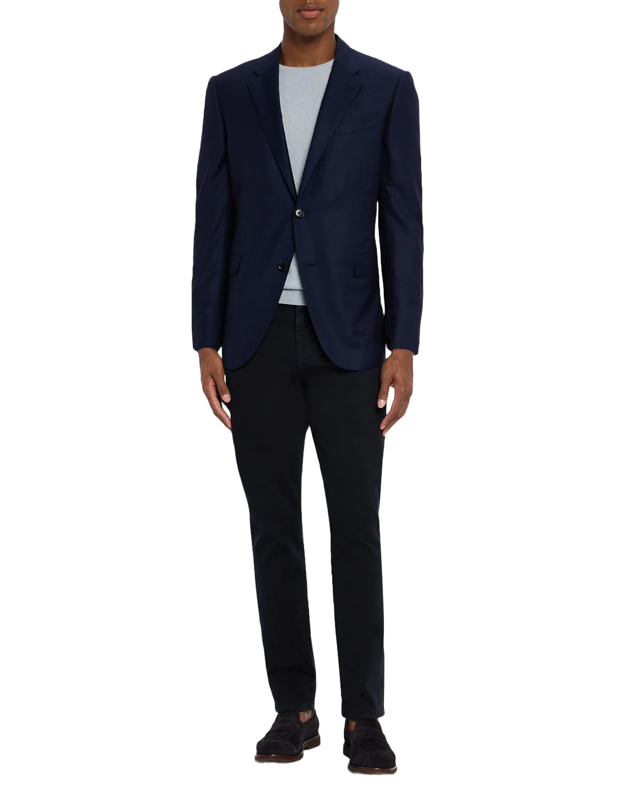 Zegna Men's Solid Wool Blazer