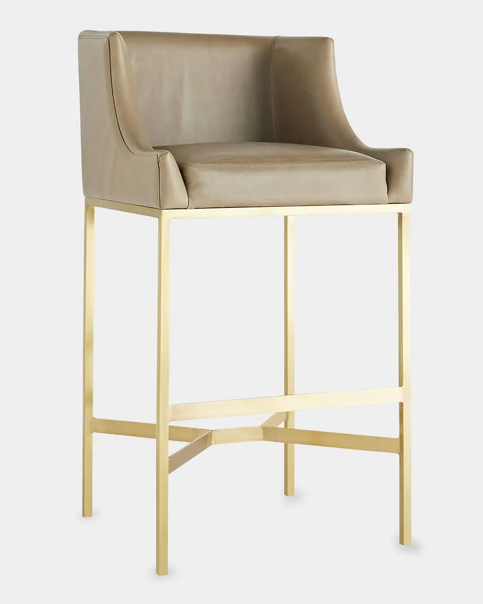 Arteriors Dalia Bar Stool | Thumbnail 2 Arteriors Dalia Bar Stool | Thumbnail 2