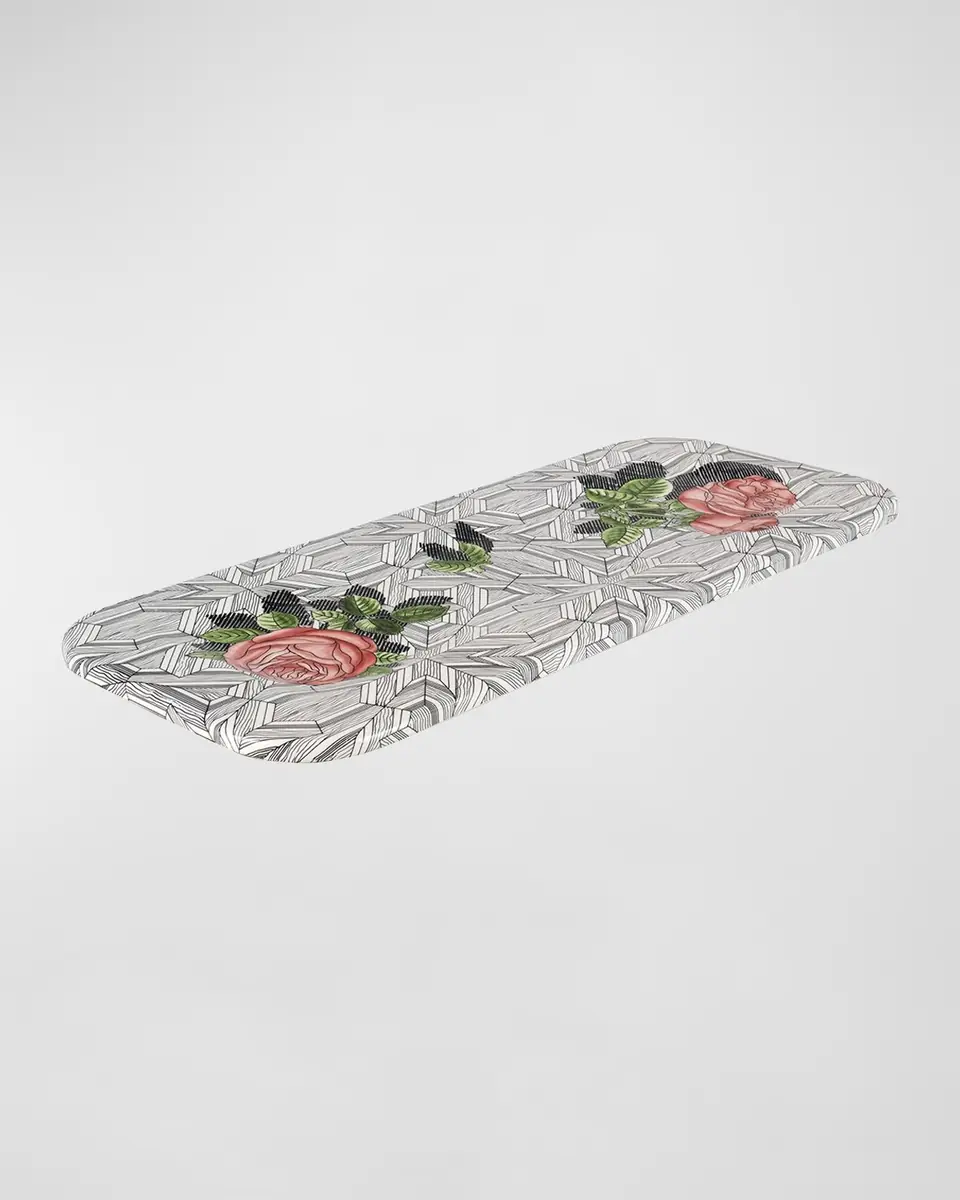 FORNASETTI Tray 25X60cm - Musciarabia With Roses Color | Thumbnail 2 FORNASETTI Tray 25X60cm - Musciarabia With Roses Color | Thumbnail 2