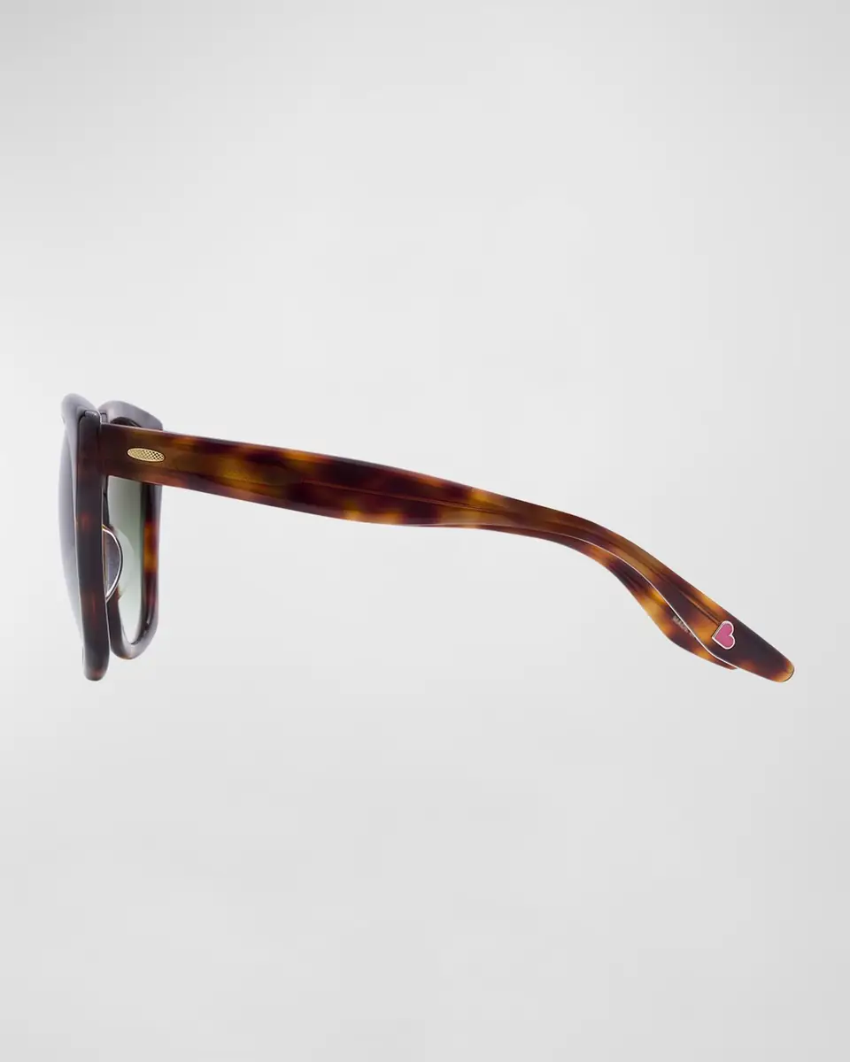 BARTON PERREIRA Brow Babe Acetate Butterly Sunglasses | Thumbnail 2 BARTON PERREIRA Brow Babe Acetate Butterly Sunglasses | Thumbnail 2