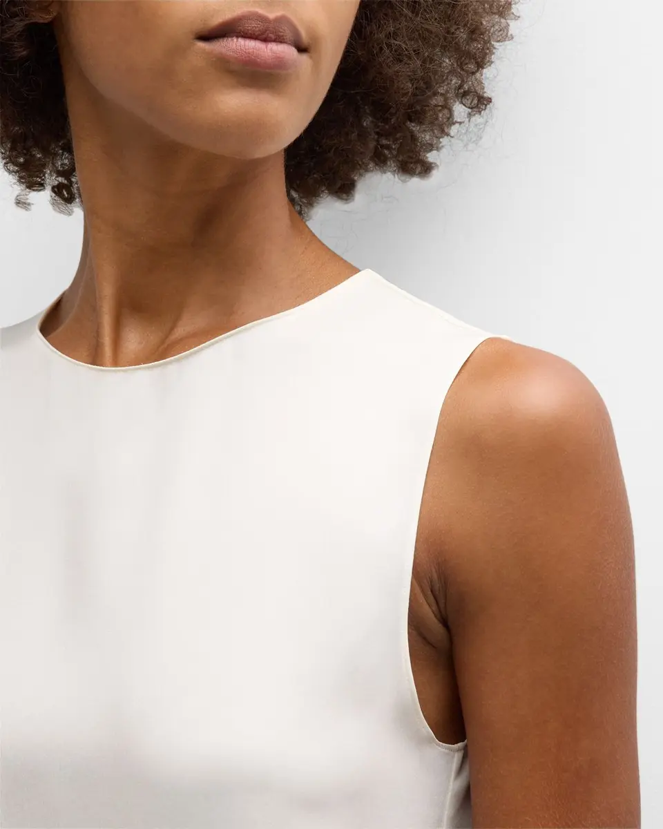 Theory Silk Straight Shell Top | Thumbnail 5