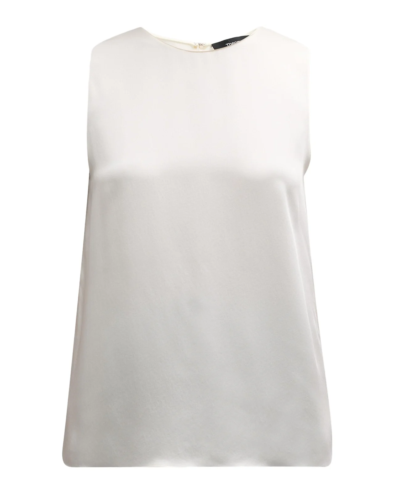 Theory Silk Straight Shell Top