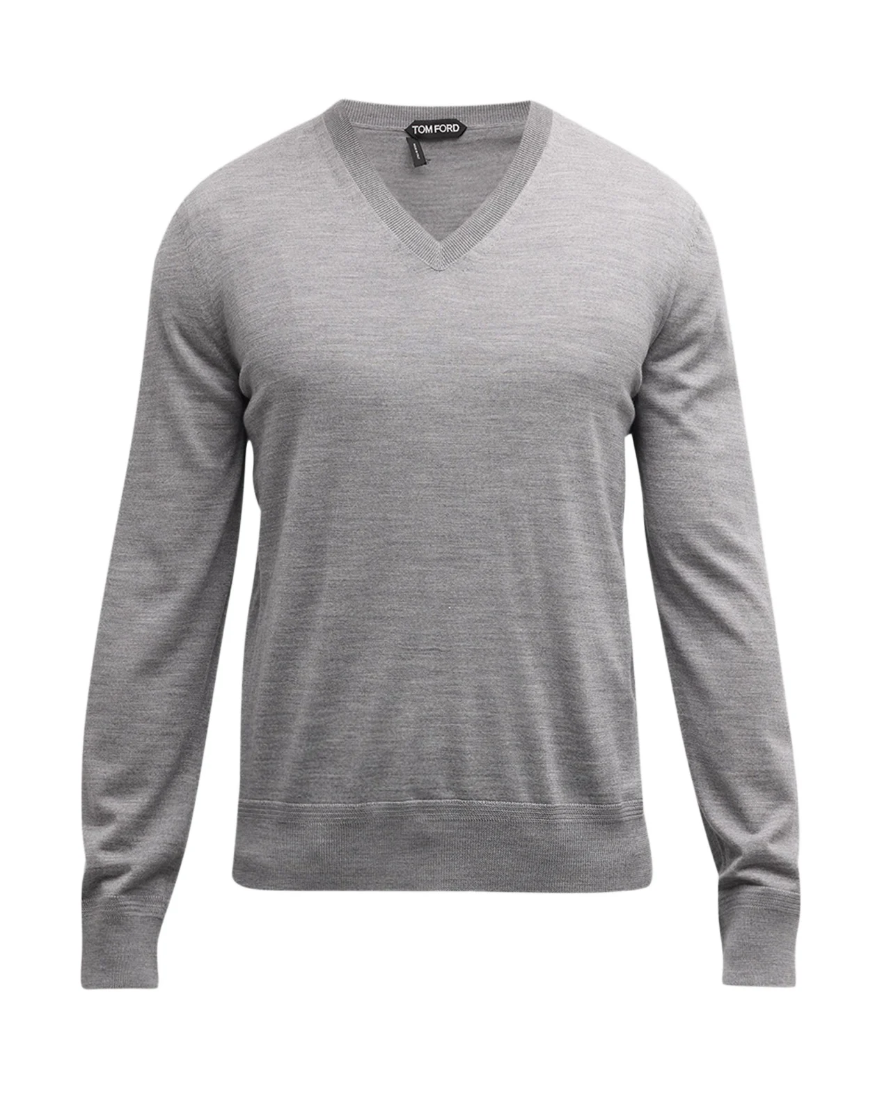 Men's Merino Wool V-Neck Sweater