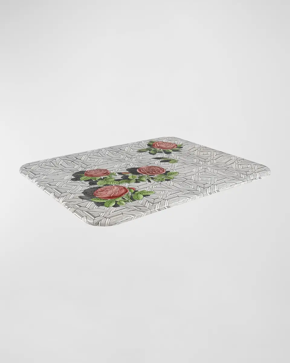 FORNASETTI Musciarabia con rose Tray | Thumbnail 2 FORNASETTI Musciarabia con rose Tray | Thumbnail 2