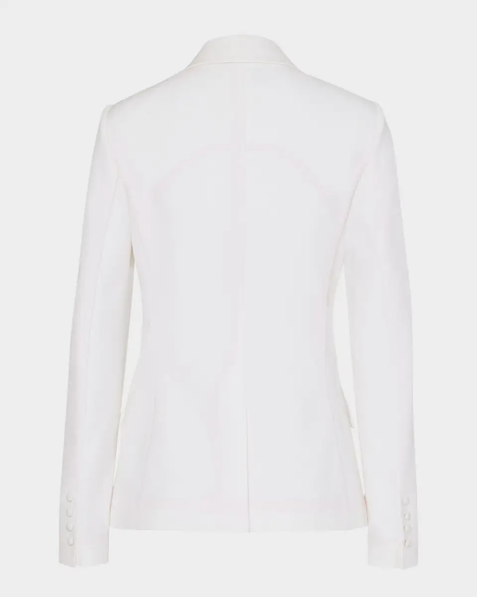 Milly Avery Single-Button Cady Blazer | Thumbnail 3 Milly Avery Single-Button Cady Blazer | Thumbnail 3