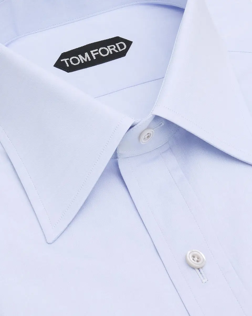 TOM FORD Men's Cotton Dress Shirt | Thumbnail 2 TOM FORD Men's Cotton Dress Shirt | Thumbnail 2