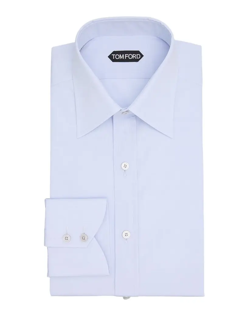 TOM FORD Men 's Cotton Dress Shirt | Image 1 TOM FORD Men 's Cotton Dress Shirt | Image 1