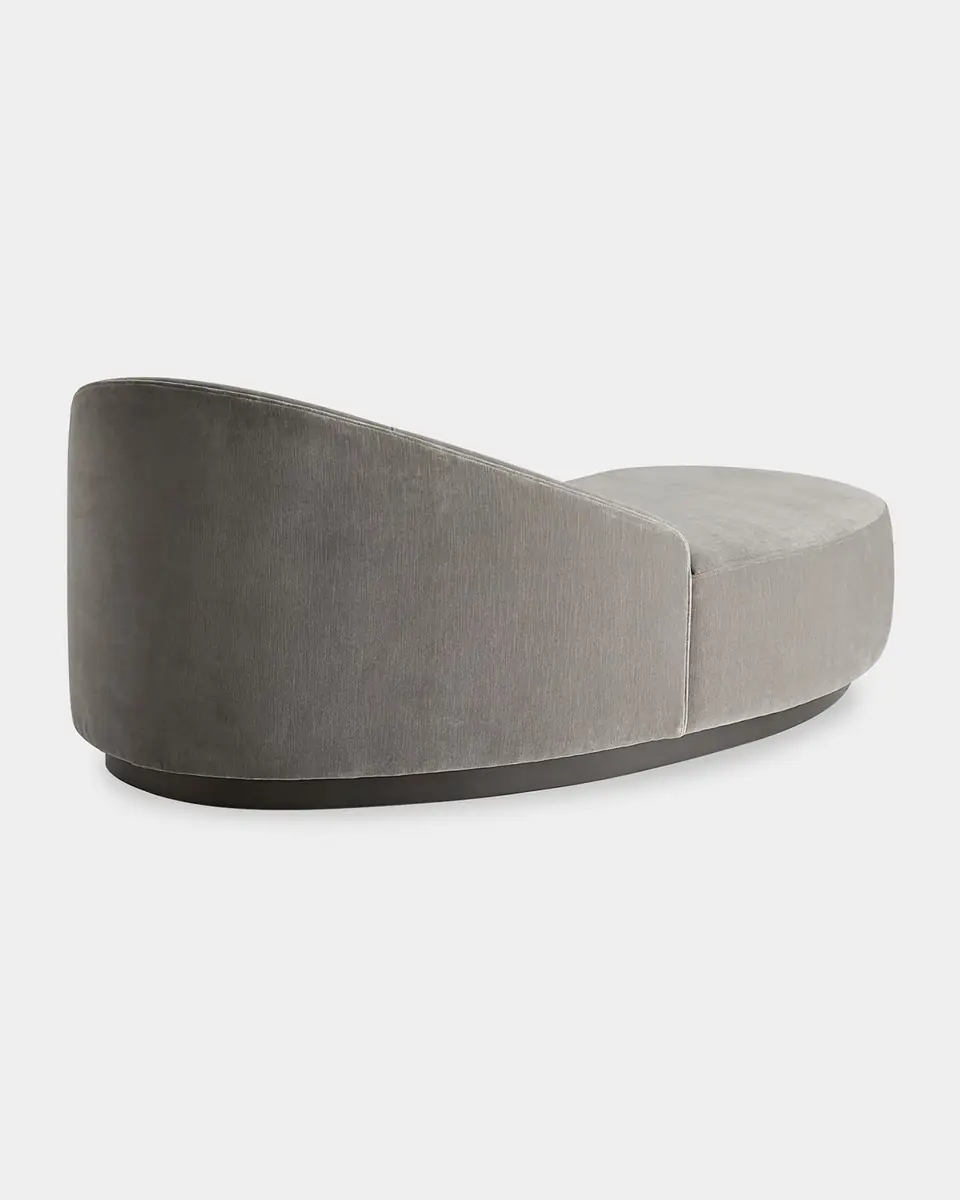 Arteriors Turner Velvet Chaise | Thumbnail 2