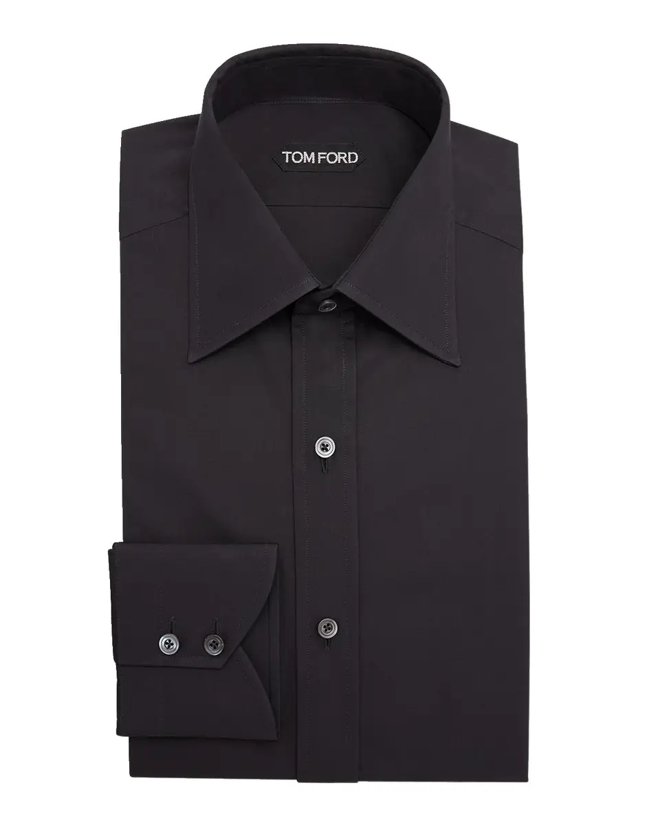 Tom Ford Men's Cotton Dress Shirt | Thumbnail 3
