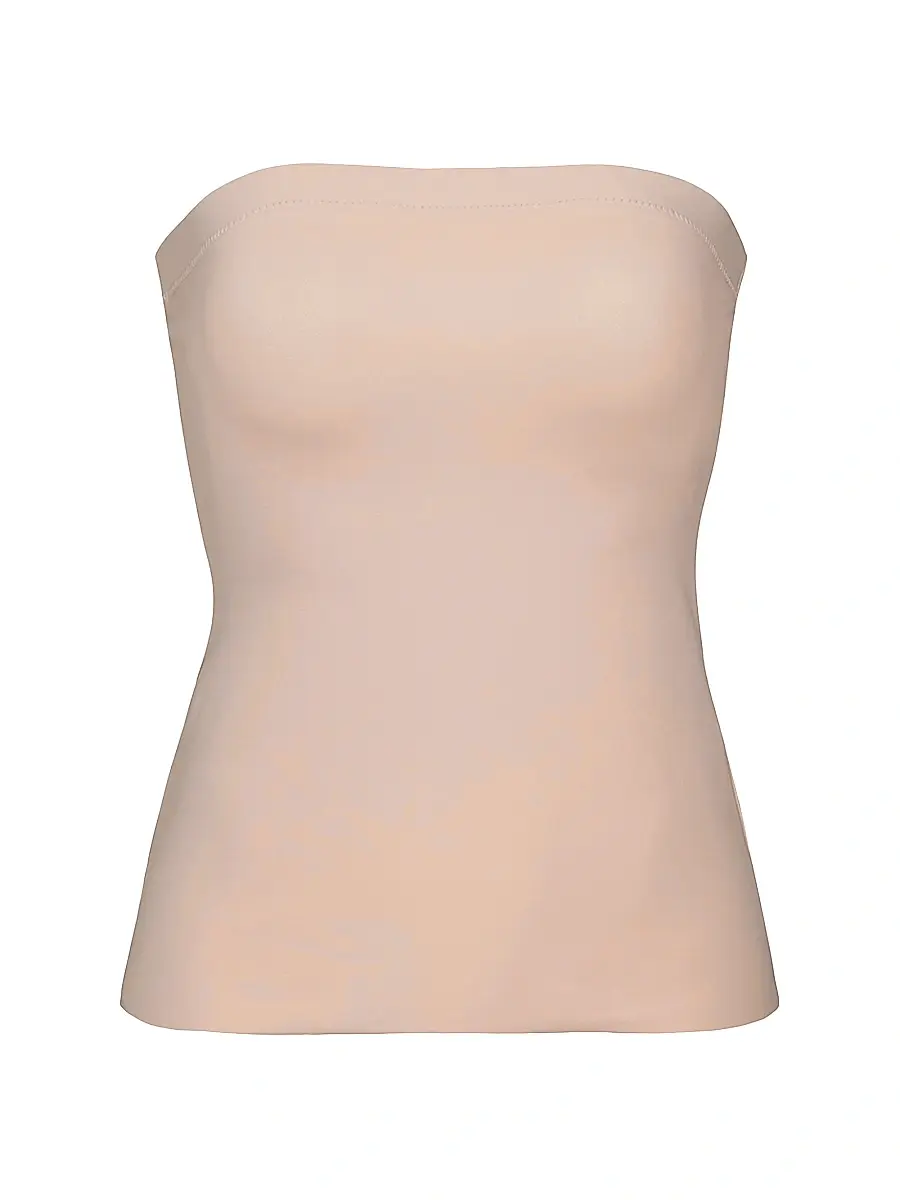 Commando Women's Classic Strapless Cami Top - Beige | Image 1 Commando Women's Classic Strapless Cami Top - Beige | Image 1