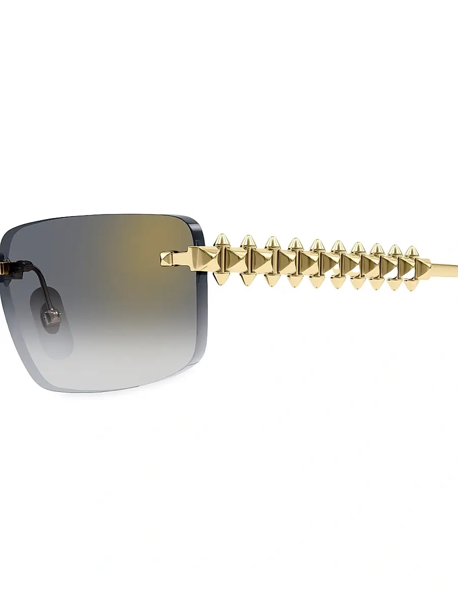 Cartier Men's Clash De 58MM Rectangular Sunglasses | Thumbnail 3 Cartier Men's Clash De 58MM Rectangular Sunglasses | Thumbnail 3