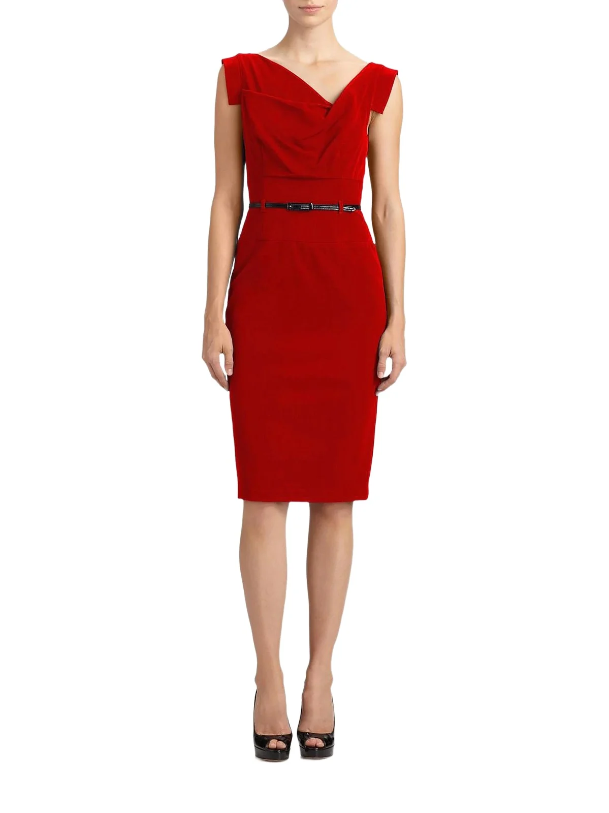 Women's Jackie Belted Sheath Dress