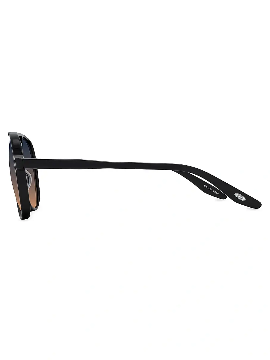 BARTON PERREIRA Men's Hartmann 58MM Aviator Sunglasses | Thumbnail 3