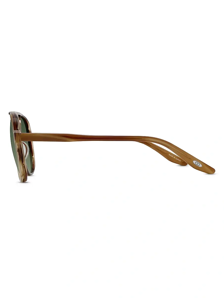 BARTON PERREIRA Men's Hartmann 58MM Aviator Sunglasses | Thumbnail 3 BARTON PERREIRA Men's Hartmann 58MM Aviator Sunglasses | Thumbnail 3