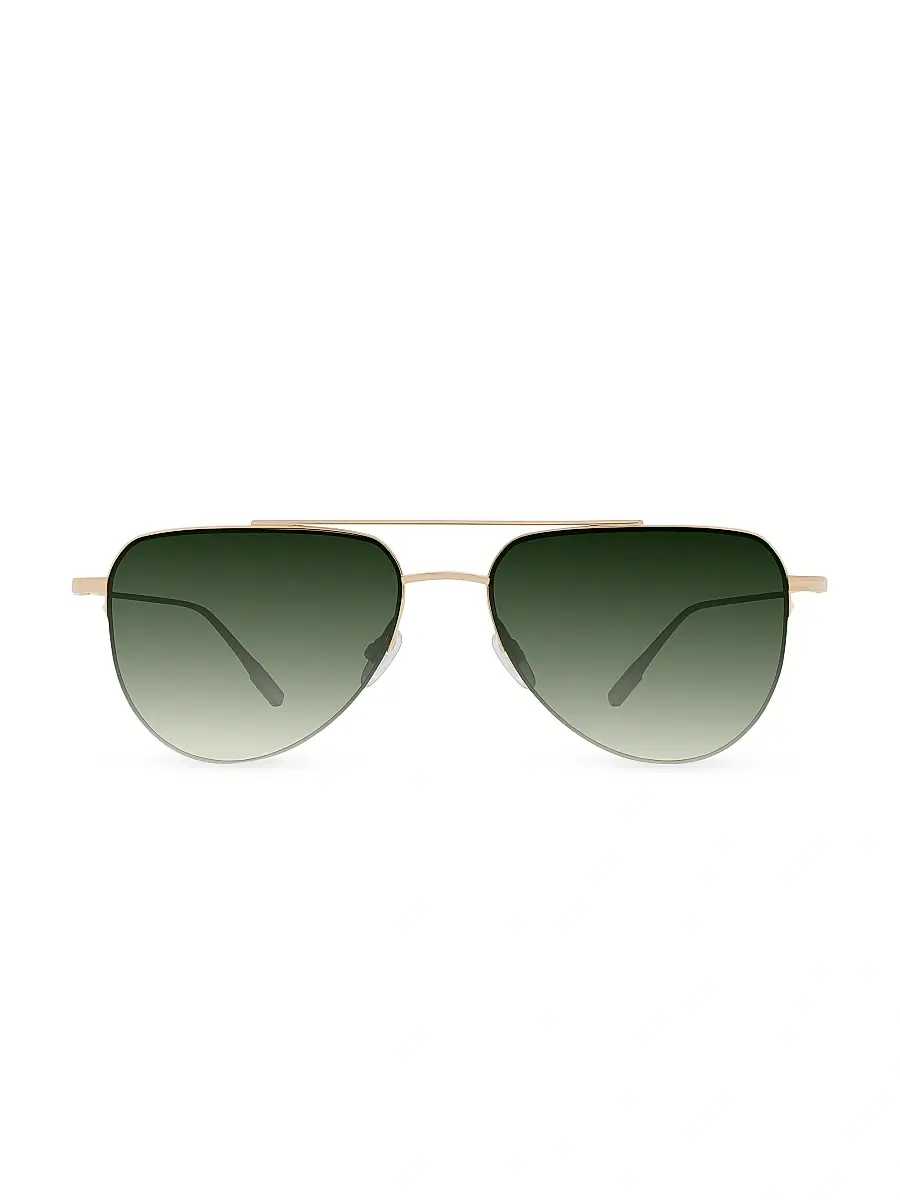BARTON PERREIRA Women's McNair 55MM Aviator Sunglasses | Thumbnail 2 BARTON PERREIRA Women's McNair 55MM Aviator Sunglasses | Thumbnail 2
