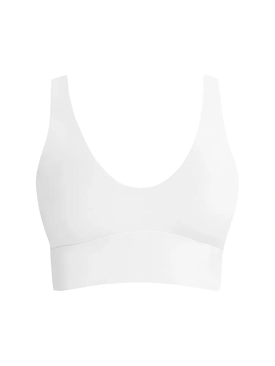 Commando Women's Butter Comfy Longline Bralette - White | Image 1 Commando Women's Butter Comfy Longline Bralette - White | Image 1