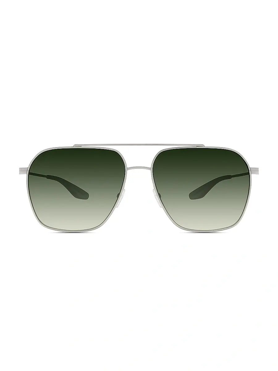BARTON PERREIRA Men's Rizzo 60MM Titanium Aviator Sunglasses | Thumbnail 2 BARTON PERREIRA Men's Rizzo 60MM Titanium Aviator Sunglasses | Thumbnail 2