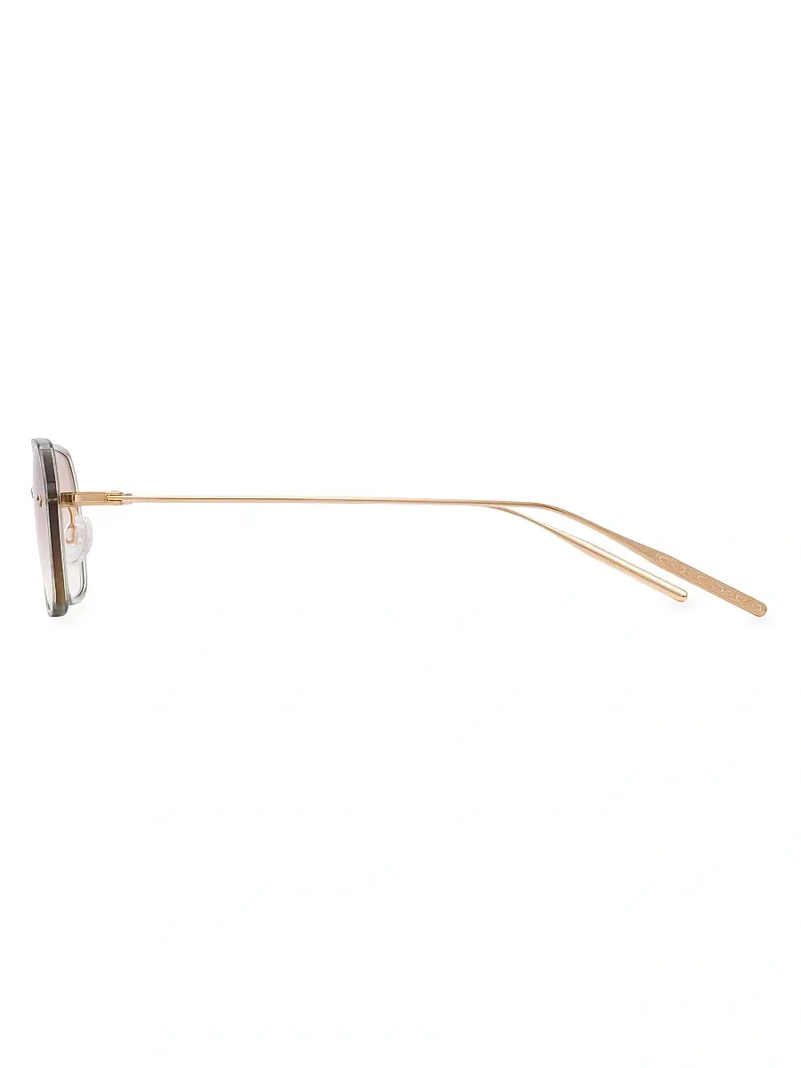 BARTON PERREIRA Men's Rimless Louie 49MM Rectangular Sunglasses | Thumbnail 3 BARTON PERREIRA Men's Rimless Louie 49MM Rectangular Sunglasses | Thumbnail 3