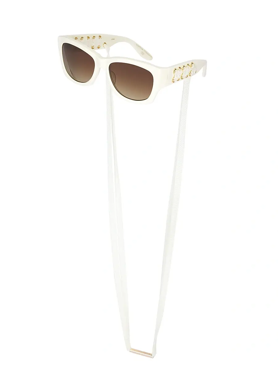 BARTON PERREIRA Women's Cora 56MM Rectangular Sunglasses | Thumbnail 2 BARTON PERREIRA Women's Cora 56MM Rectangular Sunglasses | Thumbnail 2