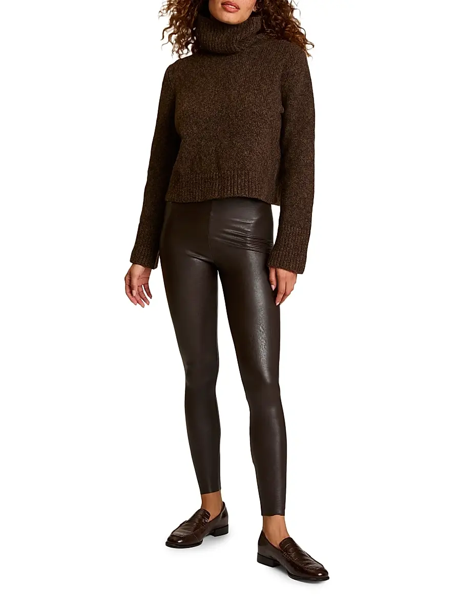 Commando Women's Faux Leather Leggings | Thumbnail 2 Commando Women's Faux Leather Leggings | Thumbnail 2