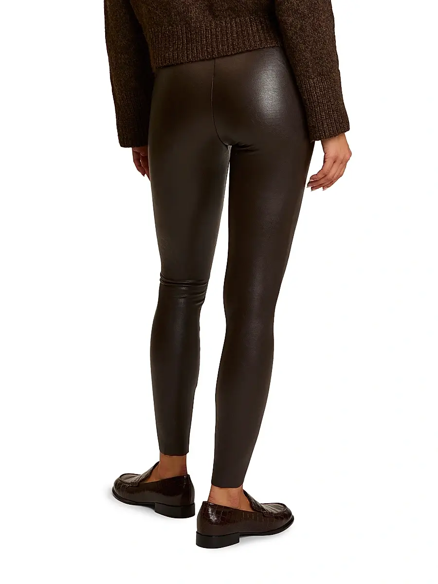 Commando Women's Faux Leather Leggings | Thumbnail 3 Commando Women's Faux Leather Leggings | Thumbnail 3