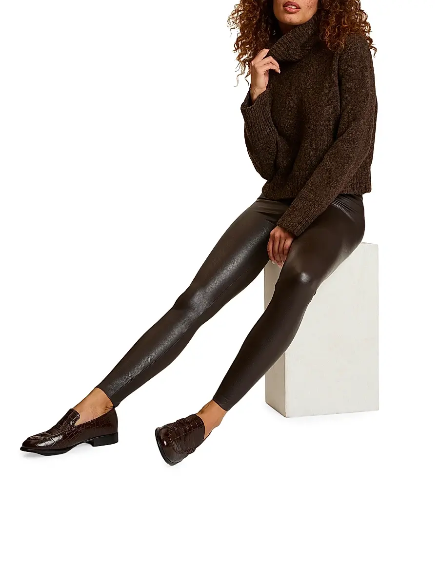 Commando Women's Faux Leather Leggings | Thumbnail 5 Commando Women's Faux Leather Leggings | Thumbnail 5