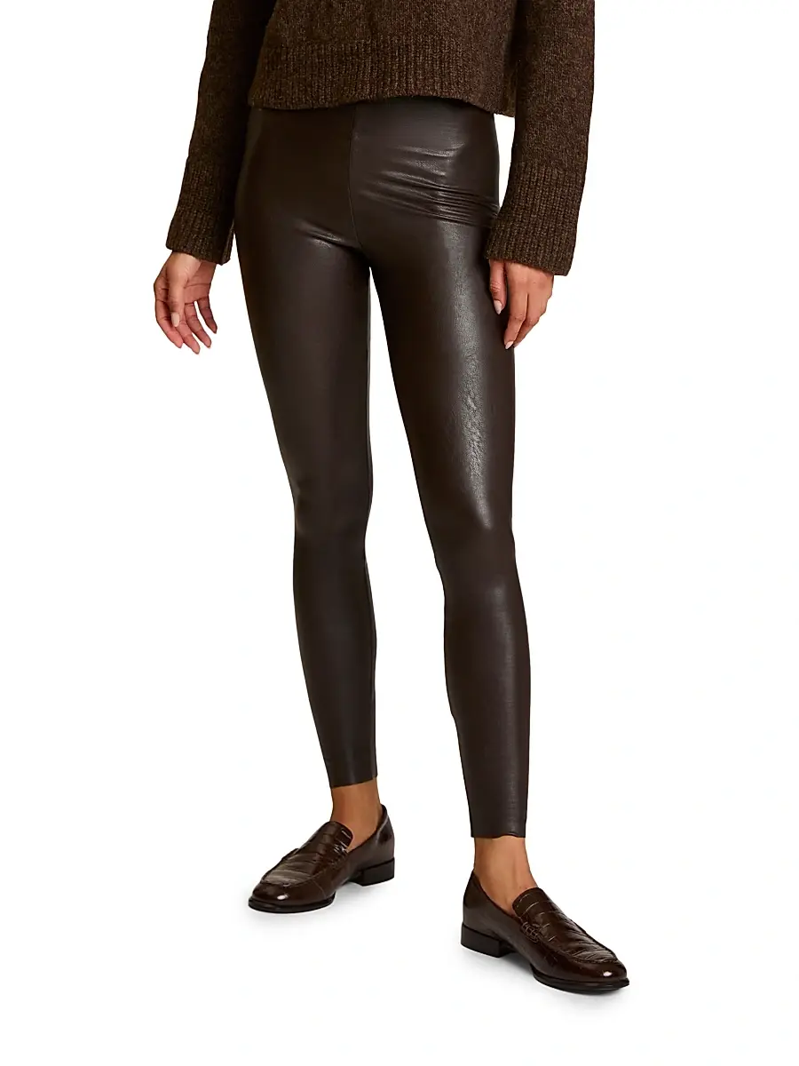 Women's Faux Leather Leggings Women's Faux Leather Leggings