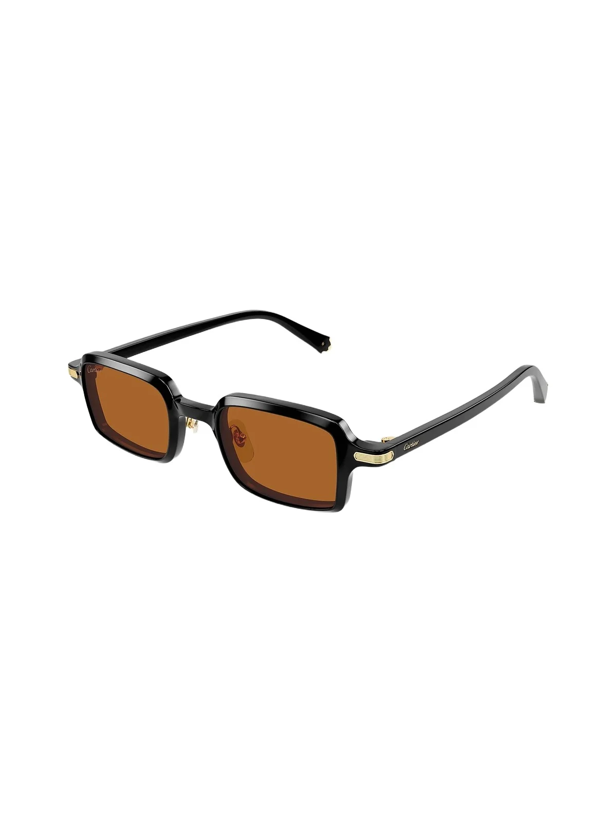 Cartier Women's Godron De 49MM Rectangular Sunglasses