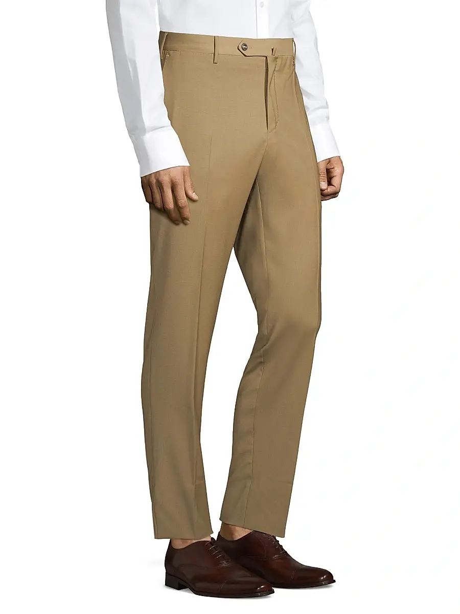 PT Torino Men's Traveller Slim-Fit Performance Wool Trousers | Thumbnail 4 PT Torino Men's Traveller Slim-Fit Performance Wool Trousers | Thumbnail 4