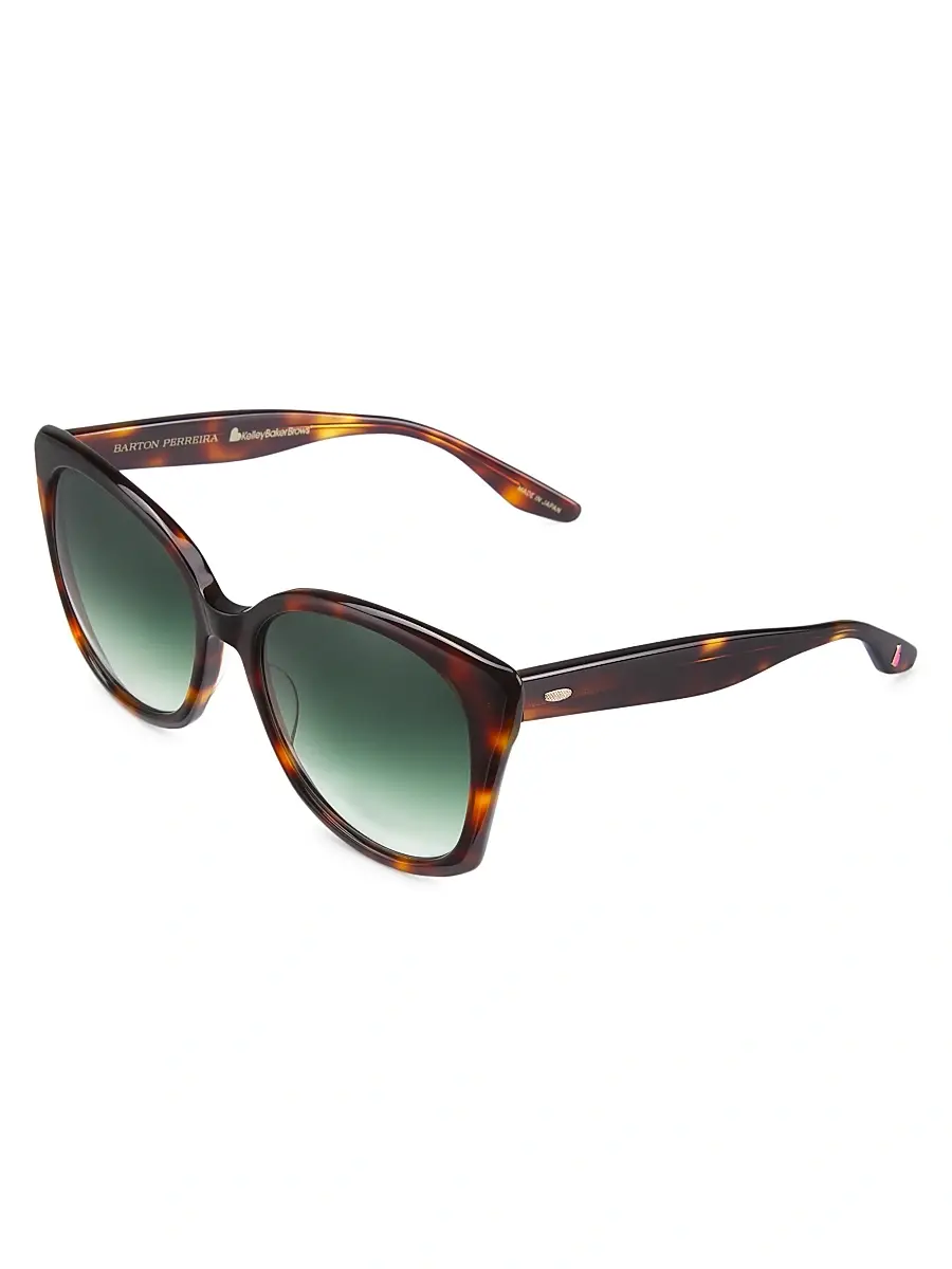 BARTON PERREIRA Women's x Kelley Baker Brow Babe 56MM Cat-Eye Sunglasses | Thumbnail 2 BARTON PERREIRA Women's x Kelley Baker Brow Babe 56MM Cat-Eye Sunglasses | Thumbnail 2