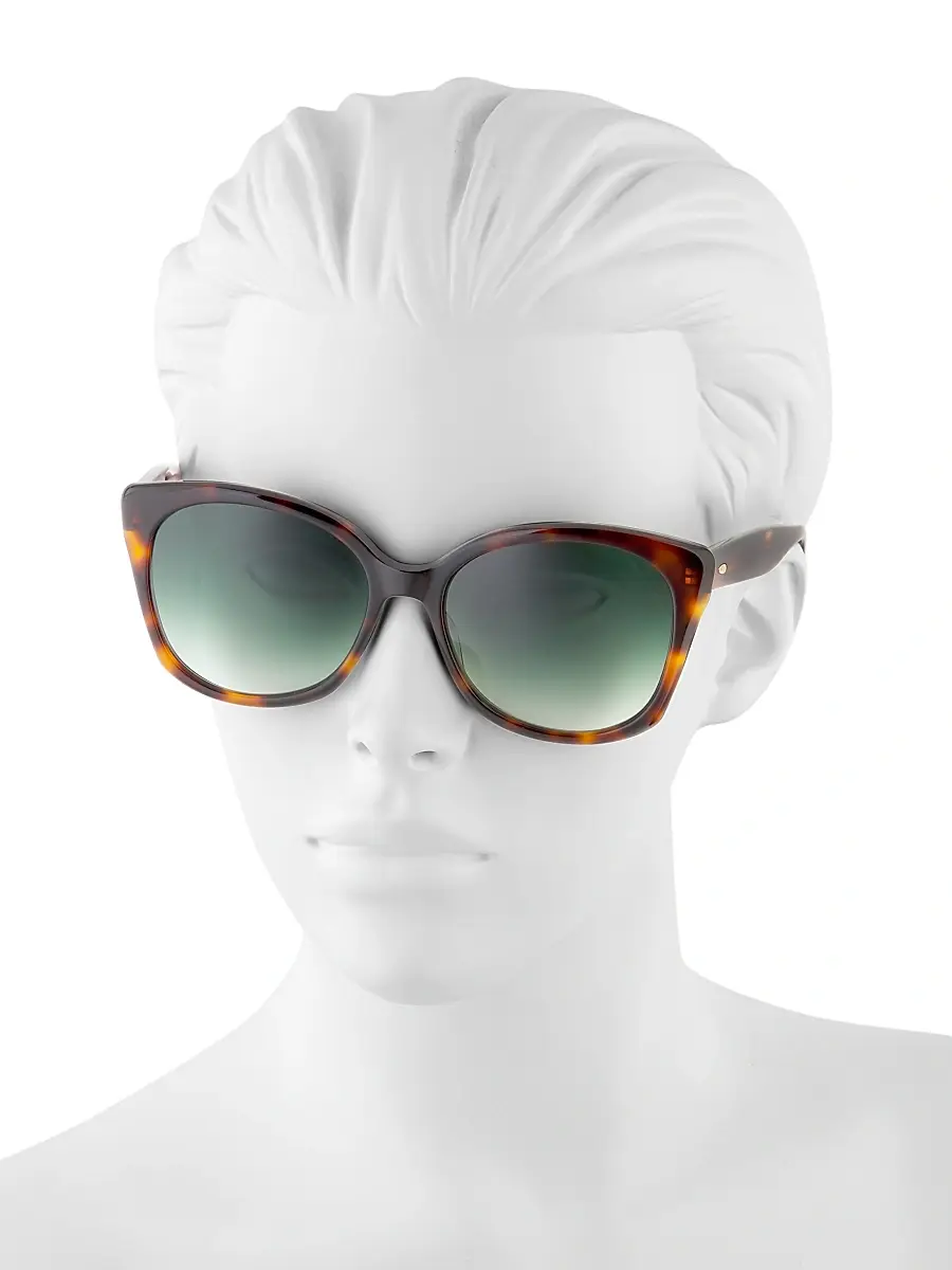 BARTON PERREIRA Women's x Kelley Baker Brow Babe 56MM Cat-Eye Sunglasses | Thumbnail 4 BARTON PERREIRA Women's x Kelley Baker Brow Babe 56MM Cat-Eye Sunglasses | Thumbnail 4