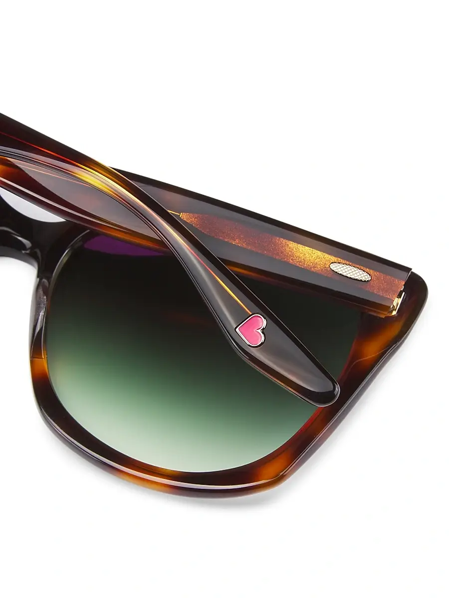 BARTON PERREIRA Women's x Kelley Baker Brow Babe 56MM Cat-Eye Sunglasses | Thumbnail 5 BARTON PERREIRA Women's x Kelley Baker Brow Babe 56MM Cat-Eye Sunglasses | Thumbnail 5