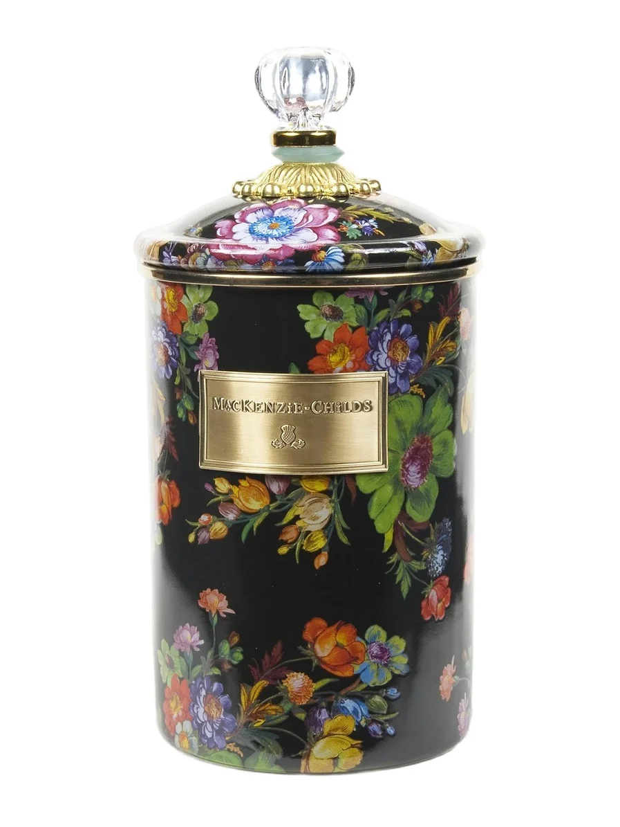 MacKenzie-Childs Flower Market Canister