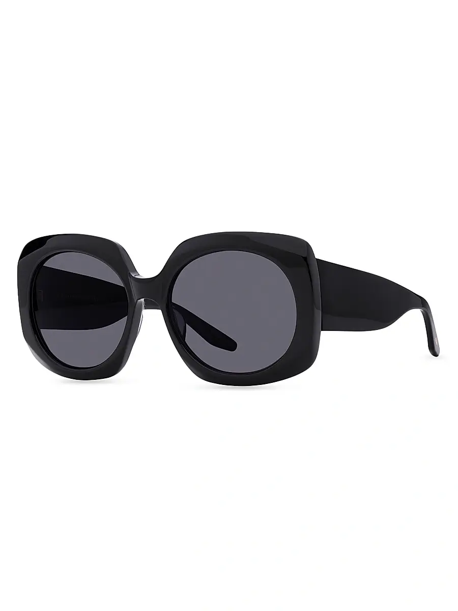 BARTON PERREIRA Women's x Sarah Hoover Delia 57MM Hexagonal Sunglasses | Thumbnail 2 BARTON PERREIRA Women's x Sarah Hoover Delia 57MM Hexagonal Sunglasses | Thumbnail 2