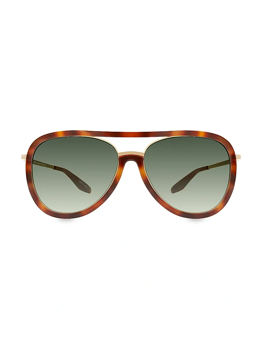 BARTON PERREIRA Women's 59MM Fossett Aviator Sunglasses | Thumbnail 2 BARTON PERREIRA Women's 59MM Fossett Aviator Sunglasses | Thumbnail 2