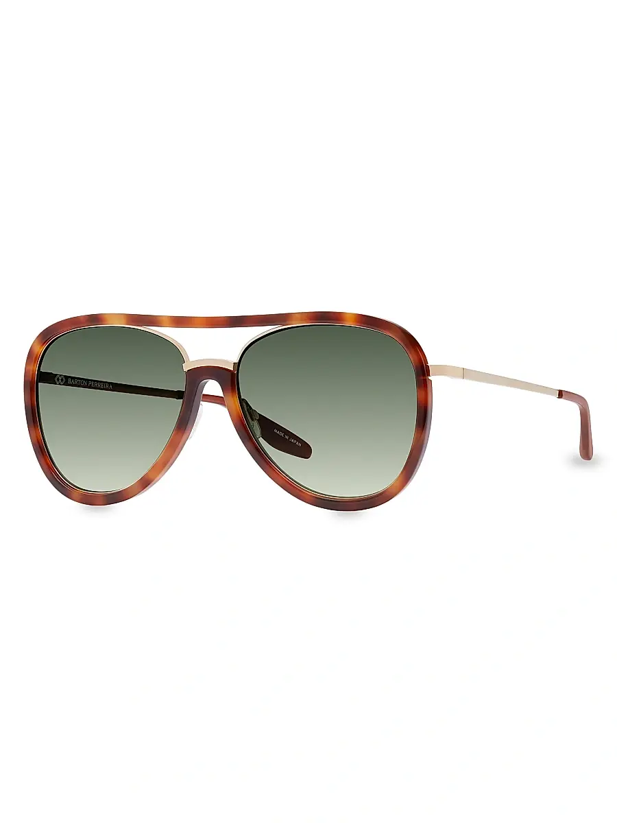 BARTON PERREIRA Women's 59MM Fossett Aviator Sunglasses